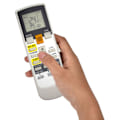 Miniatyrbild 2 av 5: Ersättningsfjärrkontroll för luftkonditionering, speciellt designad för Fujitsu AC, lätt att använda, ingen programmering behövs, slitstarkt ABS-material av hög kvalitet