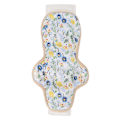 Miniatyrbilde 2 av 3: Feminine Vaskbare Kluter Mens Pad Gjenbrukbar Myk Sanitærbind Truser Liner Hvit+Fargerik