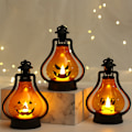 Miniatyrbilde 5 av 5: Halloween gresskarlykt, LED gresskarbelysning