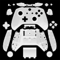 Pikkukuva 1 / 5: Täydellinen suojakotelo kotelo korvaavat osat Xbox One langattoman ohjaimen kahva hamppu pinta suojakotelo
