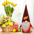 Miniatyrbild 4 av 5: Charmig Jul-Gnome, Höstdekoration, Handgjorda Material, Stilfull och Hemtrevlig Jul-Elf Plysch, Säsongsdekorationer för Vardagsrum Sovrum