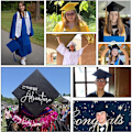 Miniatyrbillede 3 af 6: Studenterhue til universitetsafslutning