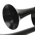 Miniatyrbilde 4 av 8: 4 Trompeter Luftkompressor Horn 150DB 12V Super Høy Universal Passform for Biler Lastebiler Båter Tog