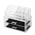 Miniatyrbillede 2 af 3: Multifunktionel Transparent Akryl Neglekunst Makeup Opbevaringskasse Organizer Opbevaringsboks B-Stil