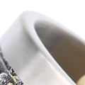 Miniatyrbillede 5 af 8: Mænds Skægbarberingssæt Rustfrit Stål Barberingsskål Skelet Hoved Skægpensel Sæt