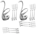 Miniatyrbillede 1 af 8: Holder, Zink Legering, Bestik, Bryllupstilbehør
