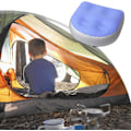 Miniatyrbilde 5 av 5: Oppblåsbar Spa-pute Boblebadpute med 4 stk Sugekopper for Alle Spa og Boblebad - Booster-sete for Voksne og Barn (Blå)