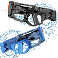 Miniatyrbild 1 av 5: Kraftfull Elektrisk Vattenpistol, IP67 Vattentät för Vuxna/Barn Automatiska Vattenpistoler och Gevär, 8-10M Räckvidd 2-pack
