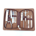 Miniatyrbild 1 av 4: Nagelklippare Pedikyr Saxar Rostfritt Stål Nagelklippare Set 12 St Manikyr Saxar Multifunktion