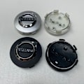 Miniatyrbild 4 av 4: 4 st 64 mm navkapslar för Volvo C70 S60 V60 V70 S80 XC90, hjulnav, navkapselskydd