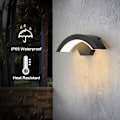 Pikkukuva 3 / 5: Ulkokäyttöön tarkoitettu seinävalaisin, 24W 3000K Lämmin valkoinen LED ulkoseinävalaisin, IP65 Vedenpitävä [E-luokan energiatehokkuus]