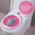 Miniatyrbillede 3 af 4: Pottetrænings Toiletsæde - Toilettrænerring til Småbørn, Drenge eller Piger - Skridsikker Overflade