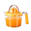 Miniatyrbillede 1 af 5: Multifunktionel manuel juicer fire i én køkkenredskaber husholdnings appelsinjuicer citron frugtjuicer