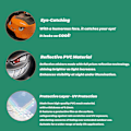 Miniatyrbillede 3 af 5: Græsslåmaskine Øje Sticker - Vejrbestandig Sticker - til Gardena, Navimow, Luba 2, Worx Robot Græsslåmaskine