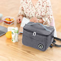 Miniatyrbilde 5 av 5: 8L Isolert Lunsjbag for Varm og Kald Bruk, Sammenleggbar Isolert Lunsjboksbag, Bærbar Isolert Kjølebag for Måltider