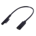 Miniatyrbillede 5 af 5: DC 15V Type-C USB-C Hun til Surface Pro3 Pro4 Pro5 Pro6 Book Pro Opladerkabel