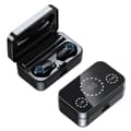 Typ A YD08 Binaural HD Samtal In-Ear Trådlösa Bluetooth Hörlurar med Digital Display Laddningsfodral