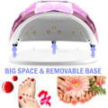 Miniatyrbild 4 av 5: UV LED-nagellampa Snabbare nageltork för gellack, nagelhärdningslampa med 4 timerinställningar Automatisk sensor LCD-skärm