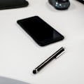Miniatyrbillede 4 af 5: 2 stk. Sort Smart Phone Pen Stylus, Silikone Tip Penne til Touch Screen Enheder