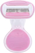 Epilator for kvinner, manuell barberhøvel og trimmer, bærbart hårfjerningsverktøy for ansikt, underarmer og ben