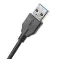 Miniatyrbillede 5 af 5: Til iPhone 15-serien 30 cm Type-C til USB 3.0 Han 3A Opladerkabel 5 Gbps Data Synkroniseringsledning