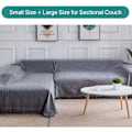 Miniatyrbild 3 av 5: Geometrisk sofföverdrag, sofföverdrag, sofföverdrag för 3-sits soffa, sektionssofföverdrag, sofföverdrag