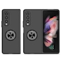 Miniatyrbillede 1 af 5: Telefoncover med ringstøttefod, kompatibelt med Galaxy Z Fold3 5g foldbar smartphone