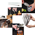 Miniatyrbillede 2 af 5: 750 ML Cocktail Mixersæt i rustfrit stål, 7 dele barværktøjssæt til jul, jubilæum