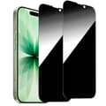 2-pakkaus iPhone 17 Pro Max yksityisyysnäytönsuoja - Anti-Spy karkaistu lasi