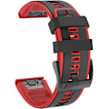 Miniatyrbillede 1 af 7: Rem til Garmin Fenix 7/Fenix 6/Fenix 5/EPIX 2, Quick Fit 22mm Silikone Urrem til Approach S60/S62, D2 Delta, Forerunner 935/945