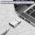 Miniatyrbild 2 av 5: USB till USB-C Adapter för Apple iPhone 16 ProMax Laddare Adapter 3-pack, Typ C Hona till USB A Hane Kabelkontakt för iPhone 15 14 13 12 11