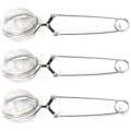 Miniatyrbillede 2 af 5: Te-si med håndtag til løs te og krydderier Rustfrit stål si Te-kugle te-infuser