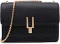 Färgblockerade Crossbody-väskor för Kvinnor Läder Cross Body Plånböcker Söta Designer Handväskor Axelväska Medium Storlek