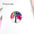 Miniatyrbild 2 av 4: 12-pack Tree of Life kylskåpsmagneter 3D glas anslagstavla kontorsmagneter set estetisk Tree of Life små kylskåpsmagneter