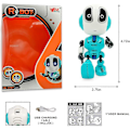 Miniatyrbilde 2 av 5: Snakkrobot for barn - Mini robotleker som gjentar det du sier, leker for jenter og gutter 3-8 år
