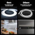 Miniatyrbillede 2 af 4: Neon LED Strip Lys 5M, DC 12V Hvid 6000K LED Lys Strip Fleksibel Vandtæt IP67 LED Neon Reb Lys DIY Dekor