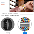 Pikkukuva 3 / 5: 20mm Samsung Galaxy Watch 5/Watch 5 Pro /Watch 4/4 Classic/Watch 3 /Gear Sport/Gear S2 Classic, Kudottu ranneke Galaxy Watch Active 2:lle
