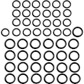 Miniatyrbilde 1 av 5: 50 stk. O-ringer for høytrykksspyler, erstatning for 1/4 tomme, 3/8 tomme, M22 hurtigkobling