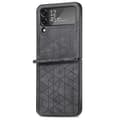 PU-randigt fodral kompatibelt med Samsung Galaxy Z Flip 4
