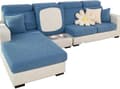 Sofa Siddepude Betræk Stretch Sofa Betræk, 1 Sæde, L-formet Chaiselong Møbelbeskytter