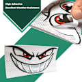 Miniatyrbillede 2 af 5: Græsslåmaskine Øje Sticker - Vejrbestandig Sticker - til Gardena, Navimow, Luba 2, Worx Robot Græsslåmaskine