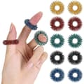 Stress Relief Ring, Fidget Sensorisk Leksak för Stresslindring, 10-pack, Fidget Ring, Fidget Ring för Ångestlindring, Fidget Ring för Stresslindring