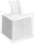 Akryl Tissue Box Cover, Klar Tissue Holder, Serviett Dispenser