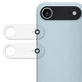 2 st Kamerlinsskydd för iPhone 17 Air, 3D-båge, reptålig, härdat glasfilm