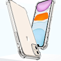 Pikkukuva 2 / 4: 2 kpl läpinäkyvää suojakuorta, yhteensopiva iPhone 11:lle