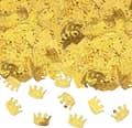 Glimmerkrone konfetti guld, bordpynt guld fest, spredning pynt gylden til bryllup, fødselsdag, serpentiner guld