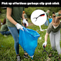 Miniatyrbillede 5 af 5: 2 stk. affaldsopsamlere, 30 cm opsamlingsværktøj, multifunktionel gribestang, gribestang affaldsopsamler til handicappede