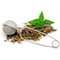 Miniatyrbillede 4 af 5: Te-si med håndtag til løs te og krydderier Rustfrit stål si Te-kugle te-infuser