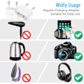 Miniatyrbilde 4 av 5: 2 Stykker US til Frankrike Pluggadapter, Tyskland Pluggadapter for US til EU Reise