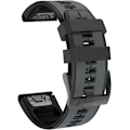 Miniatyrbillede 1 af 7: Rem til Garmin Fenix 7/Fenix 6/Fenix 5/EPIX 2, Quick Fit 22mm Silikone Urrem til Approach S60/S62, D2 Delta, Forerunner 935/945